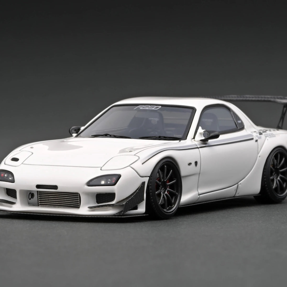 Ignition Model 1:43 Mazda RX7 (FD3S) FEED in White – Model Cars Houston