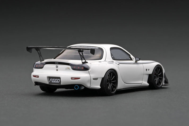 Ignition Model 1:43 Mazda RX7 (FD3S) FEED in White