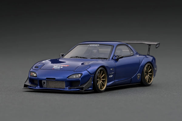 Ignition Model 1:43 Mazda RX7 (FD3S) FEED in Blue Metallic