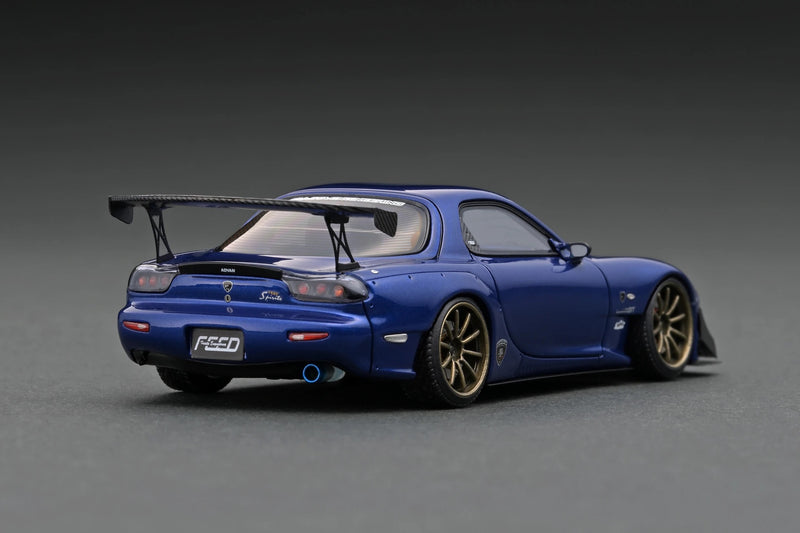 Ignition Model 1:43 Mazda RX7 (FD3S) FEED in Blue Metallic