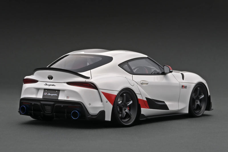 *PREORDER* Ignition Model 1:18 Toyota GR Supra RZ (A90) in White with Decals