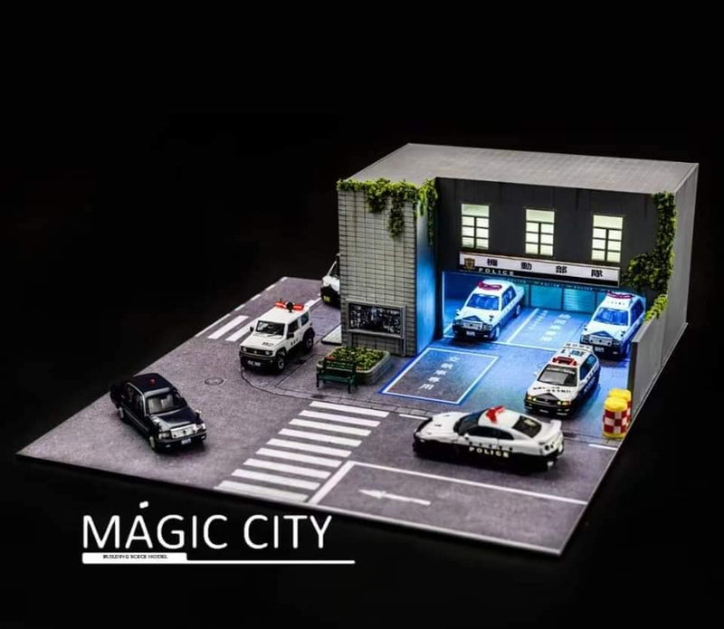 Police Station Display Diorama