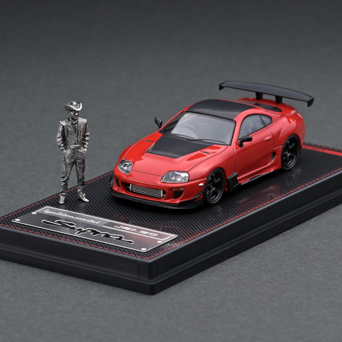 Ignition Model 1:64 Toyota Supra RZ GReddy Red with Max Orido Figure ...