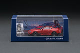 Ignition Model 1:64 Toyota Supra RZ GReddy Red with Max Orido Figure