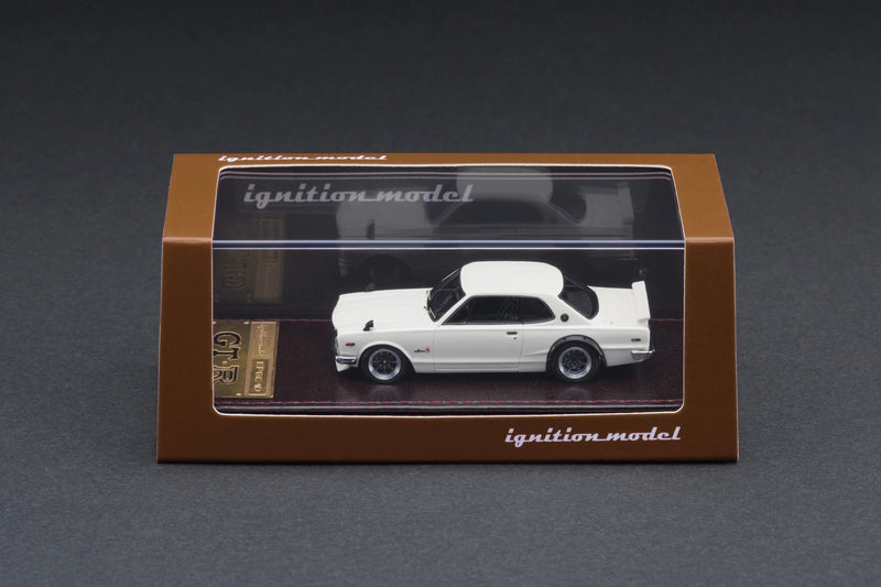 Ignition Model 1:64 Nissan Skyline 2000 GT-R (KPGC10) White
