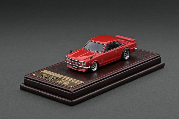 Ignition Model 1:64 Nissan Skyline 2000 GT-R (KPGC10) Red