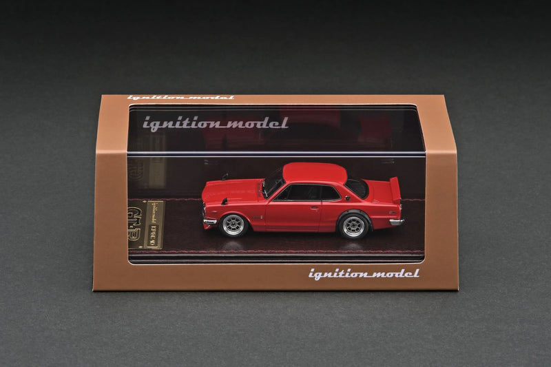 Ignition Model 1:64 Nissan Skyline 2000 GT-R (KPGC10) Red