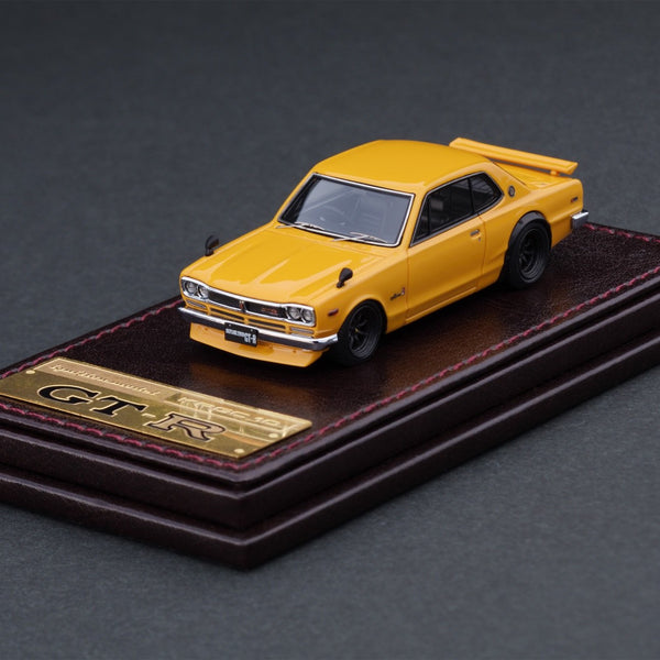 Ignition Model 1:64 Nissan Skyline 2000 GT-R (KPGC10) Yellow