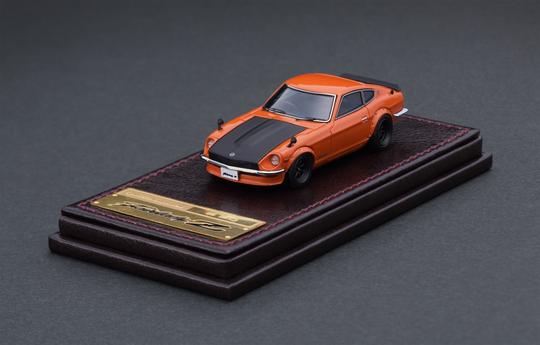 Ignition Model 1:64 Nissan Fairlady Z (S30) in Orange – Model Cars