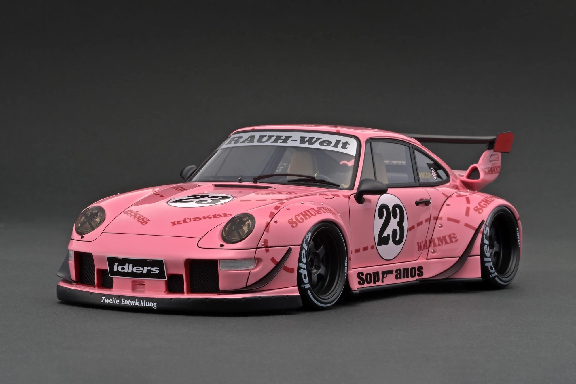 イグニッションモデル 1/18 PORSCHE 993 RWB Pink Pig RWB 993 Pink Pig Livery – Model Cars Houston