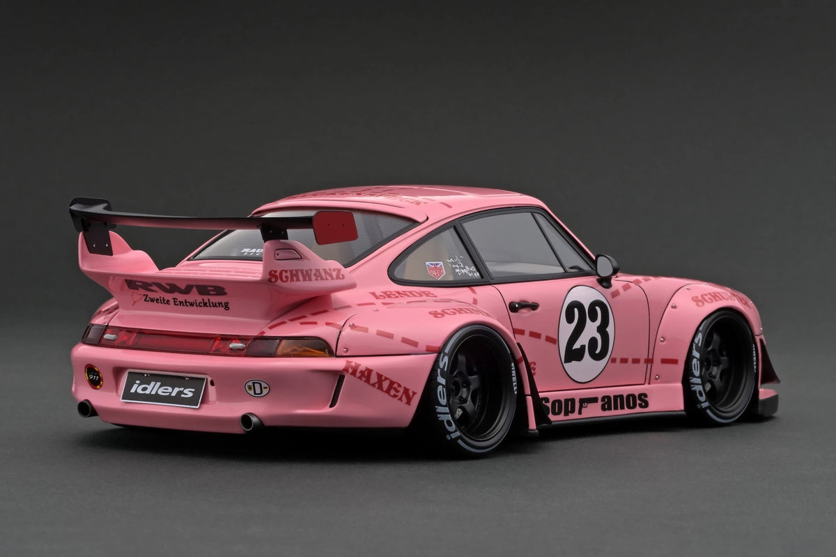 早い者勝ち RWB 993 Pink Pig Livery ミニカー