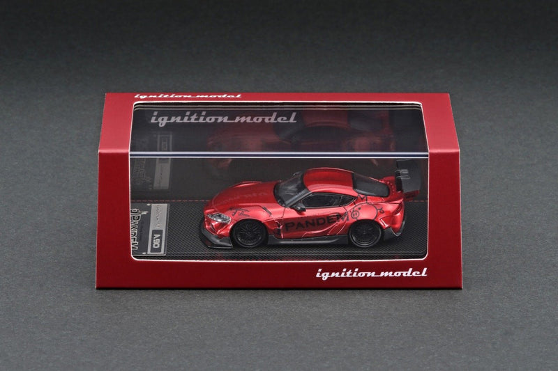 Ignition Model 1:64 Toyota GR Supra Pandem in Red Metallic