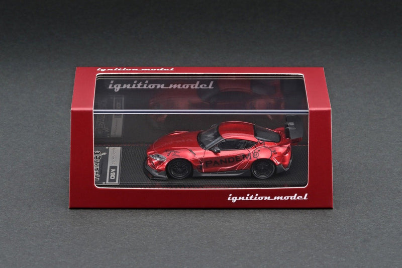 Ignition Model 1:64 Toyota GR Supra Pandem in Red Metallic