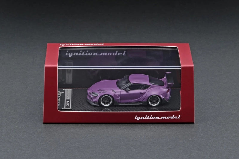 Ignition Model 1:64 Toyota GR Supra Pandem in Matte Purple