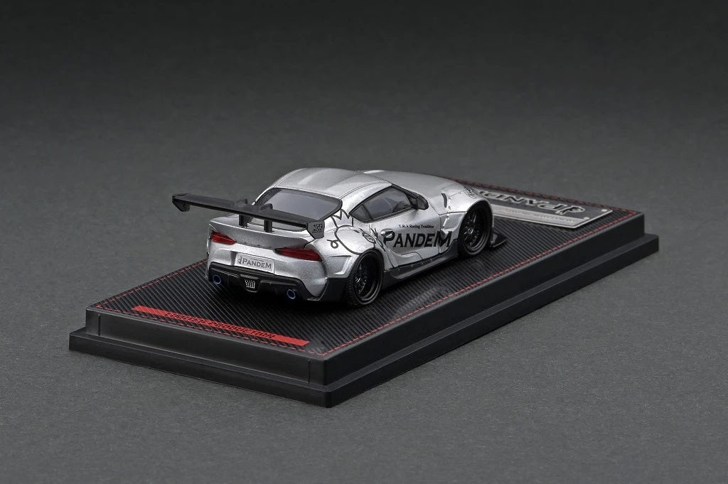 Ignition Model 1:64 Toyota GR Supra Pandem in Silver With Mr
