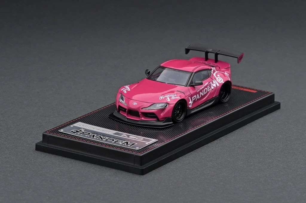 ignition model トヨタ GR スープラ PANDEM 1/64 Ignition Model 1/64 PANDEM Supra (A90) Pearl White – Tarmac