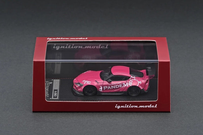 Ignition Model 1:64 Toyota GR Supra Pandem in Pink