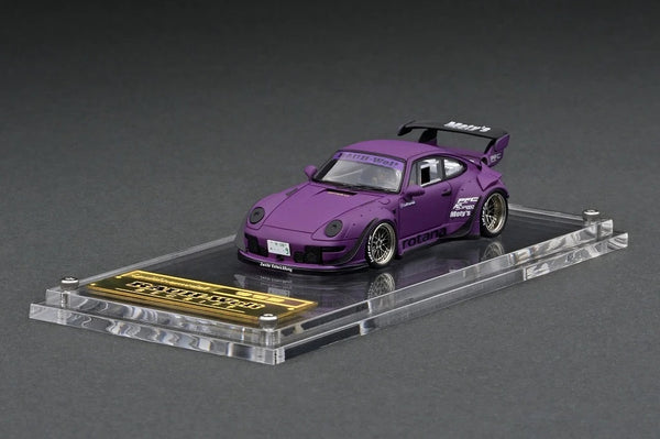 Ignition Model 1:64 Porsche 993 RWB Rotana in Matte Purple