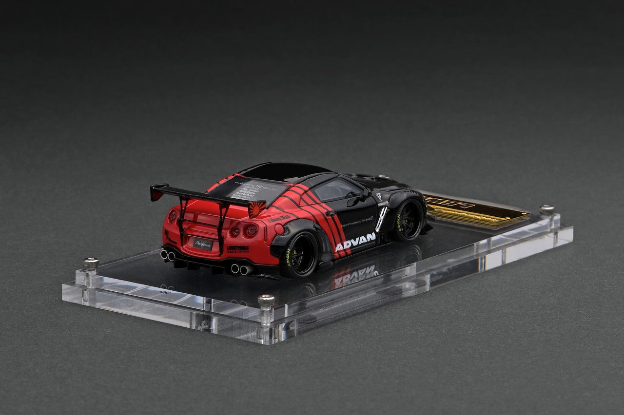 ミニカー Liberty Walk Nissan GT-R AdvanR35 Ignition Model 1:64 Nissan Skyline GT-R R35 Liberty Walk