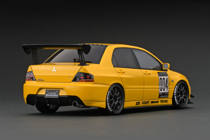 *PREORDER* Ignition Model 1:18 Mitsubishi Lancer Evolution IX (CT9A) in Yellow