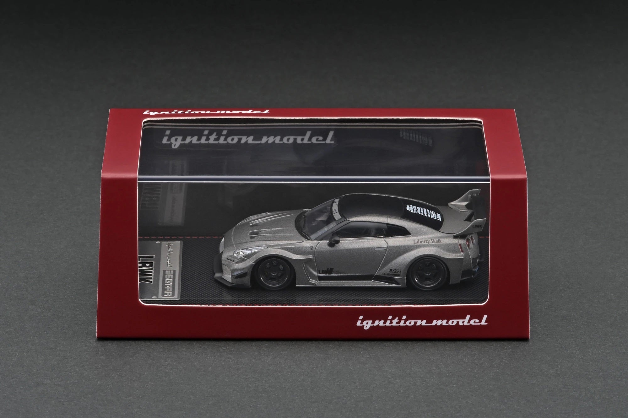 Ignition Model 1:64 Nissan Skyline GT-R 35GT-RR LBWK in Red