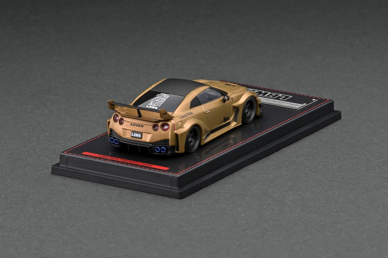 Ignition Model 1:64 Nissan Liberty Walk Silhouette Works 35GT-RR in Matte Gold