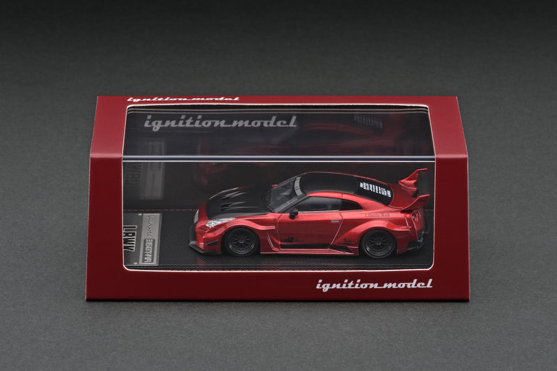 Ignition Model 1:64 Nissan Skyline GT-R 35GT-RR LBWK in Red Metallic