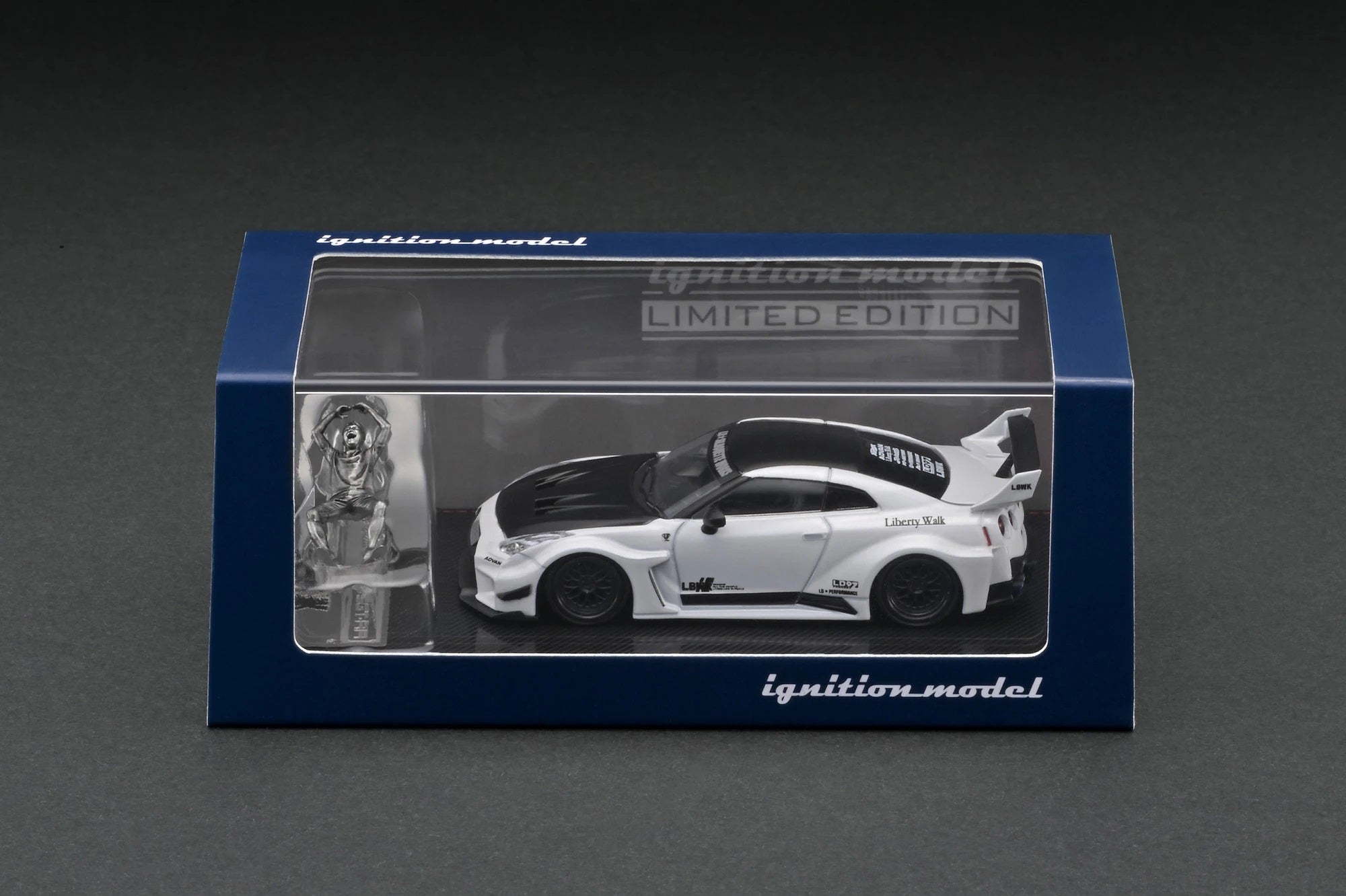 Ignition Model 1:64 Nissan Skyline GT-R 35GT-RR LBWK in Red