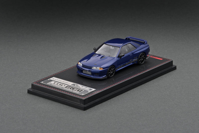 Ignition Model 1:64 Nissan Skyline GT-R (VR32) in Blue Metallic