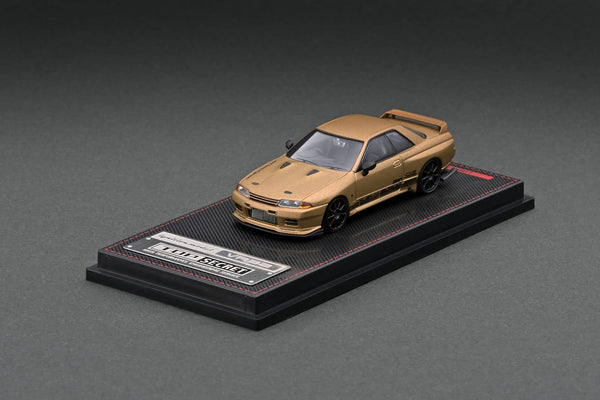 Ignition Model 1:64 Nissan Skyline GT-R (VR32) TOP SECRET in Matte Gold