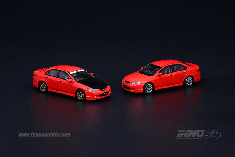 INNO Models 1:64 Honda Accord Euro-R (CL7) Milano Red