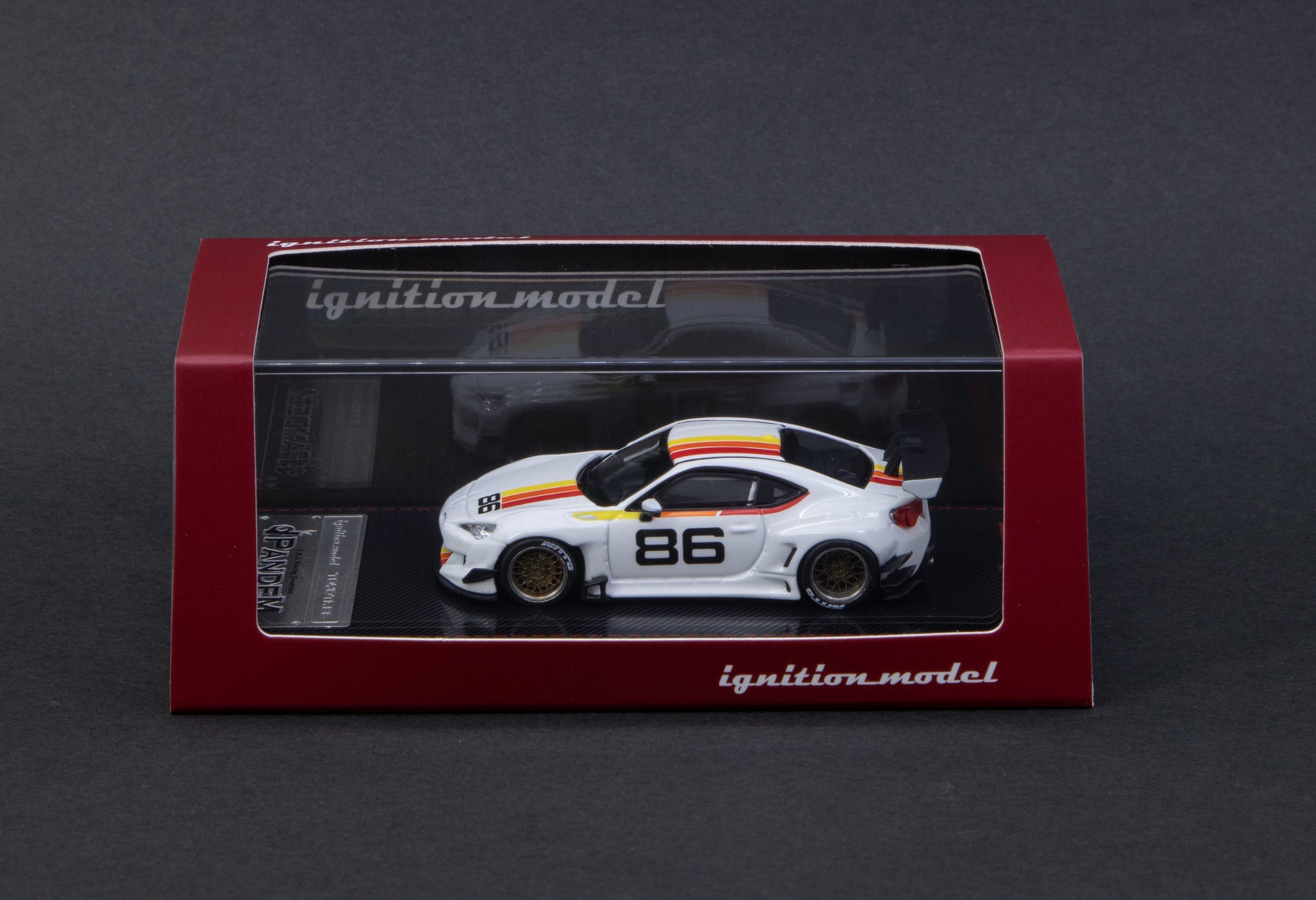 Ignition Model 1:64 Toyota 86 Pandem Widebody V3 in White – Model
