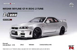 MOTORHELIX 1:18 Nissan Skyline GT-R (R34) Z-Tune in Silver