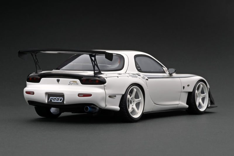 Ignition Model 1:18 Mazda FEED RX-7 (FD3S) 魔王 White