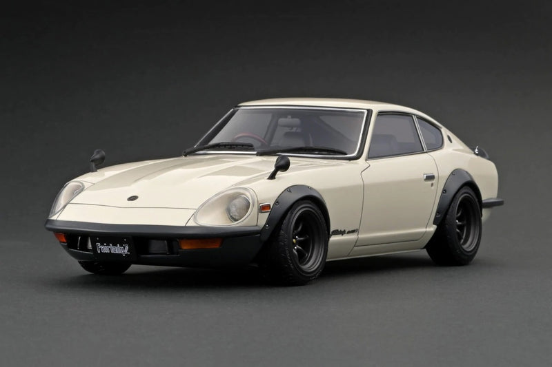 Ignition Model 1:18 Nissan Fairlady 240ZG (HS30) in White