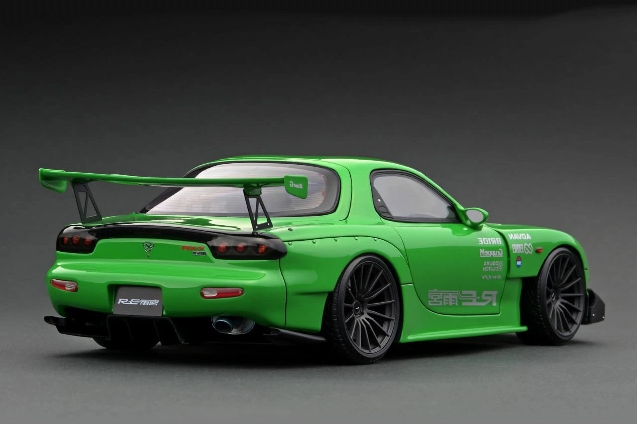 Ignition Model 1:18 Mazda RX-7 FD3S RE Amemiya Green – Model Cars