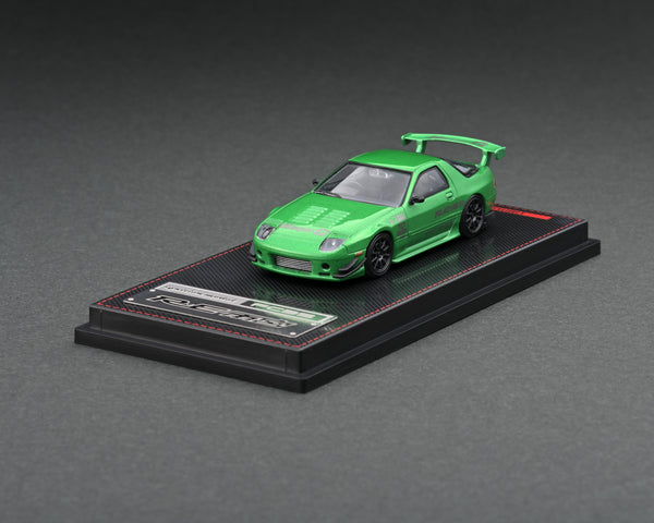 Ignition Model 1:64 Mazda RX-7 (FC3S) RE Amemiya in Green Metallic