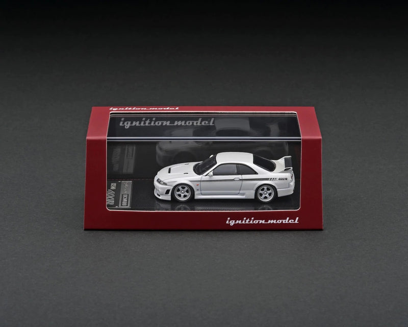 Ignition Model 1:64 Nissan Skyline GT-R (R33) 400R in Pearl White