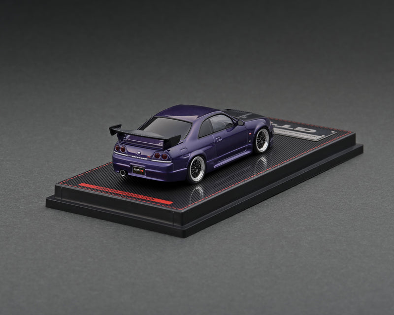Ignition Model 1:64 Nissan Skyline GT-R (R33) Purple Metallic