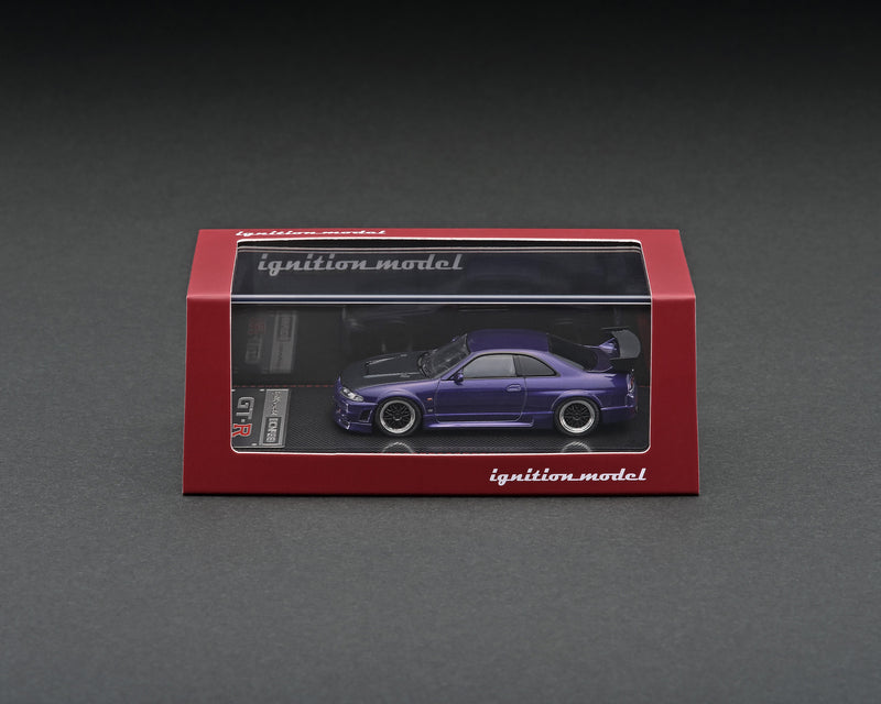 Ignition Model 1:64 Nissan Skyline GT-R (R33) Purple Metallic
