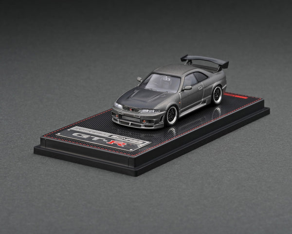 Ignition Model 1:64 Nissan Skyline GT-R (R33) in Titanium Gray