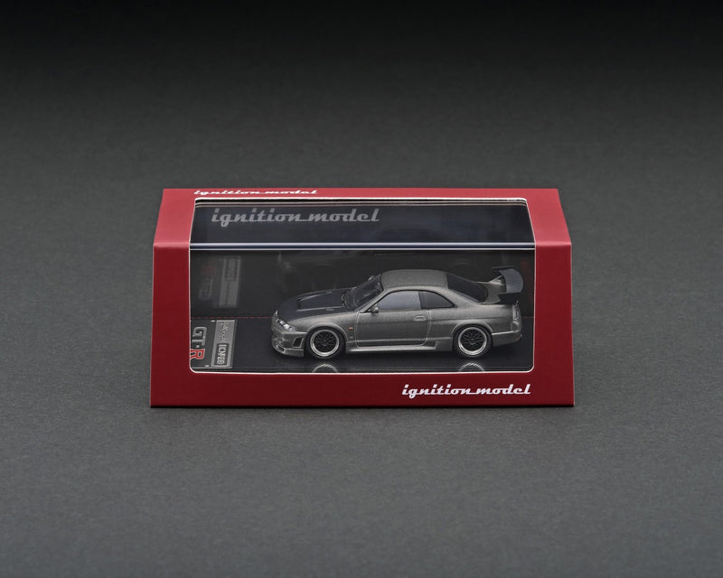 Ignition Model 1:64 Nissan Skyline GT-R (R33) in Titanium Gray