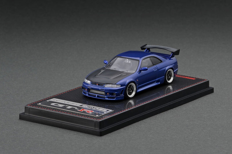 Ignition Model 1:64 Nissan Skyline GT-R (R33) in Blue Metallic