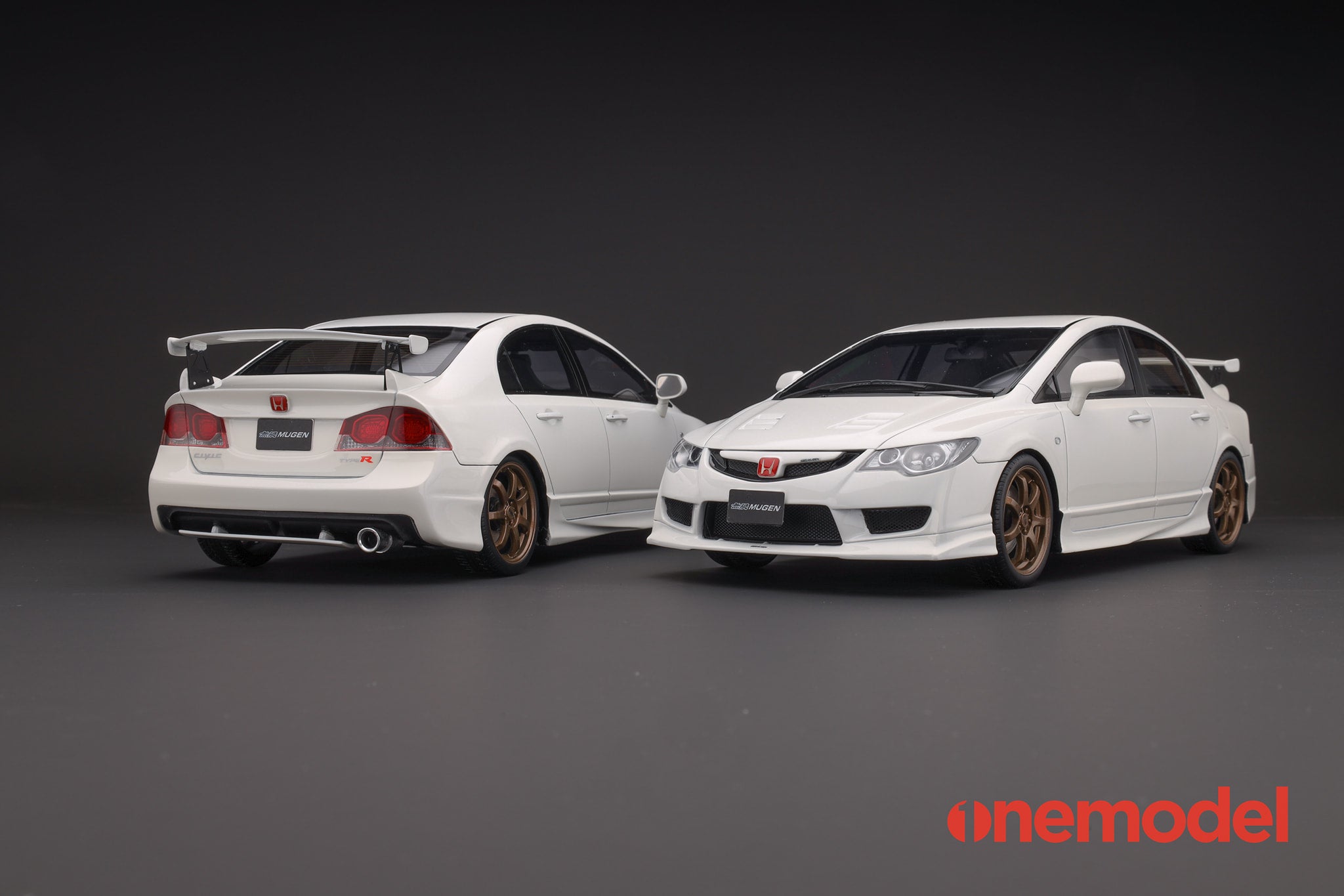 one model ホンダ CIVIC FD2 MUGEN RR One Model 1:18 Honda Civic FD2 Mugen RR Advanced Concept in Black
