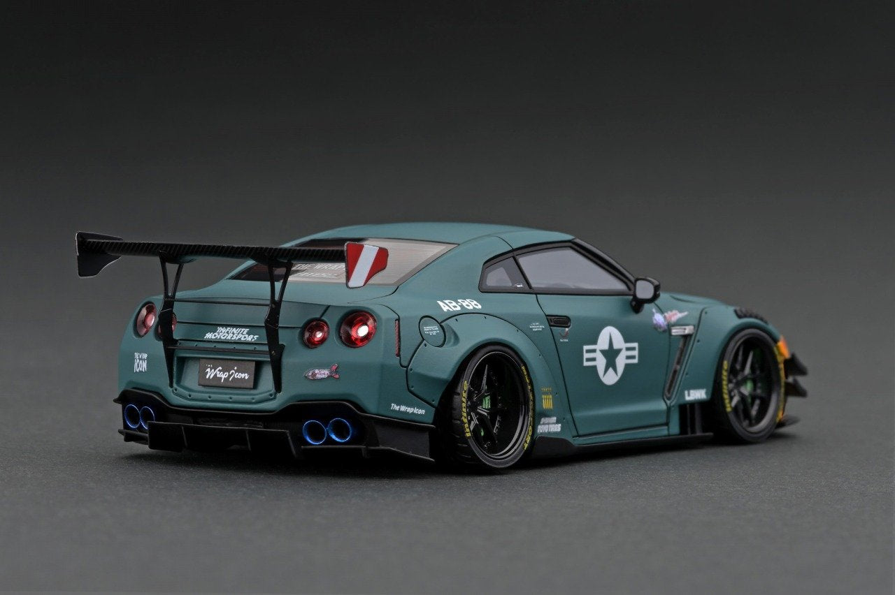 ミニカー 1/43 Ignition Model R35 GTRR LBWK 1/43 Ignition Model LB-WORKS Nissan GT-R R35 type 2 Black