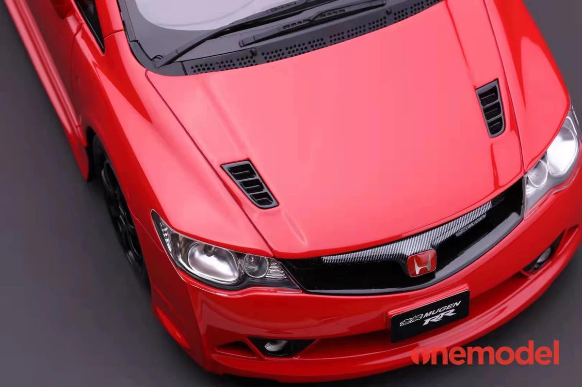 お歳暮・冬ギフト特集 2024 人気ランキング Model One 1:18 Red in Mugen FD2 Type-R Civic Honda BBR