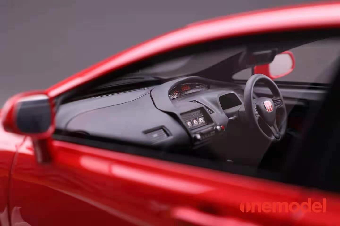 One Model 1:18 Honda Civic Type-R FD2 Mugen in Red – Model Cars