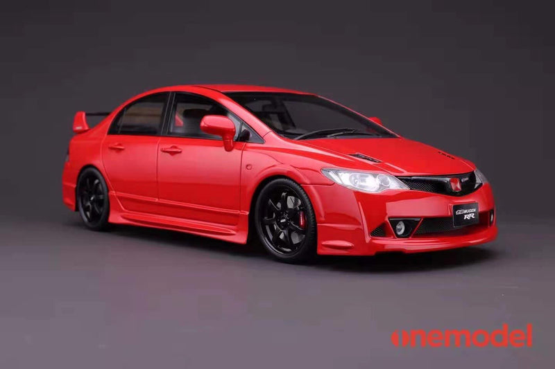 One Model 1:18 Honda Civic Type-R FD2 Mugen in Red