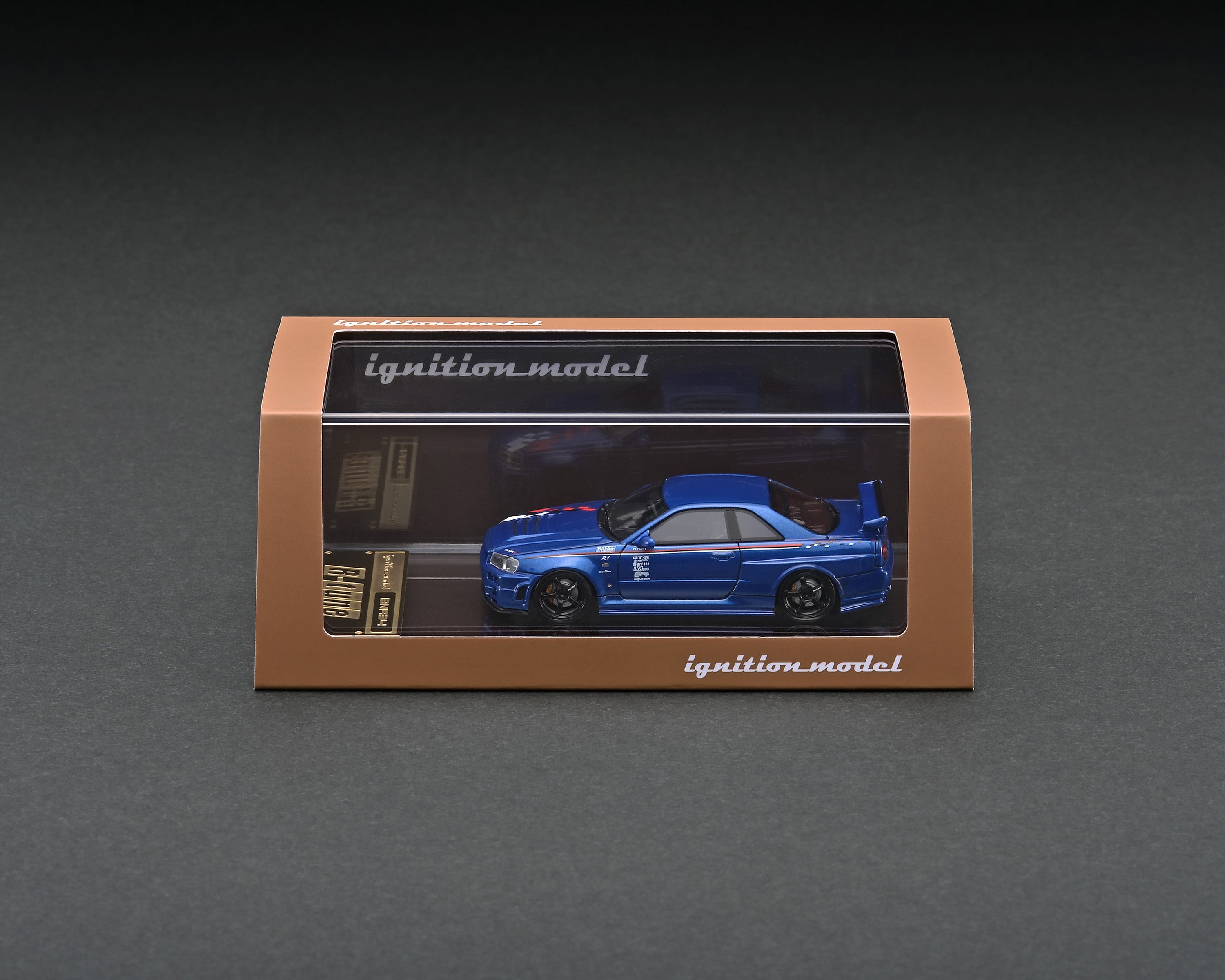 Ignition Model 1:64 Nissan Skyline GT-R (R34) R-Tune in Bayside