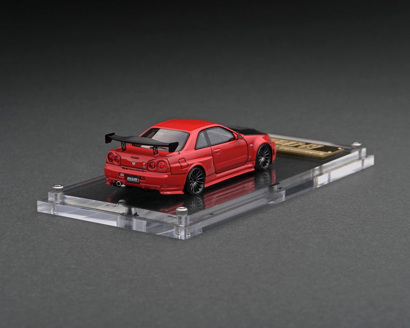 Ignition Model 1:64 Nissan Skyline GT-R (R34) R-Tune in Red